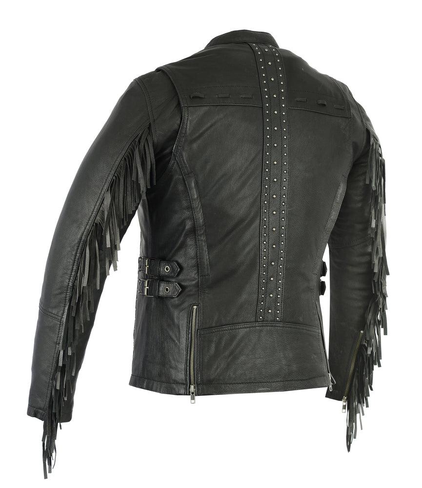DS880 Women's Stylish Jacket with Fringe - Wind Angels