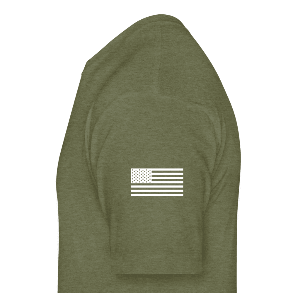 I'd Throttle That T-Shirt - heather military green