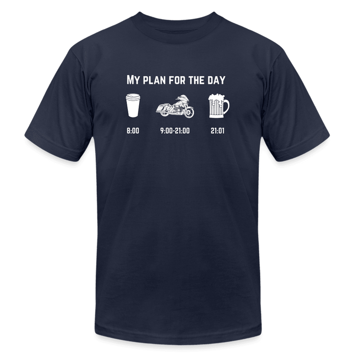 Plan for the Day T-Shirt - navy