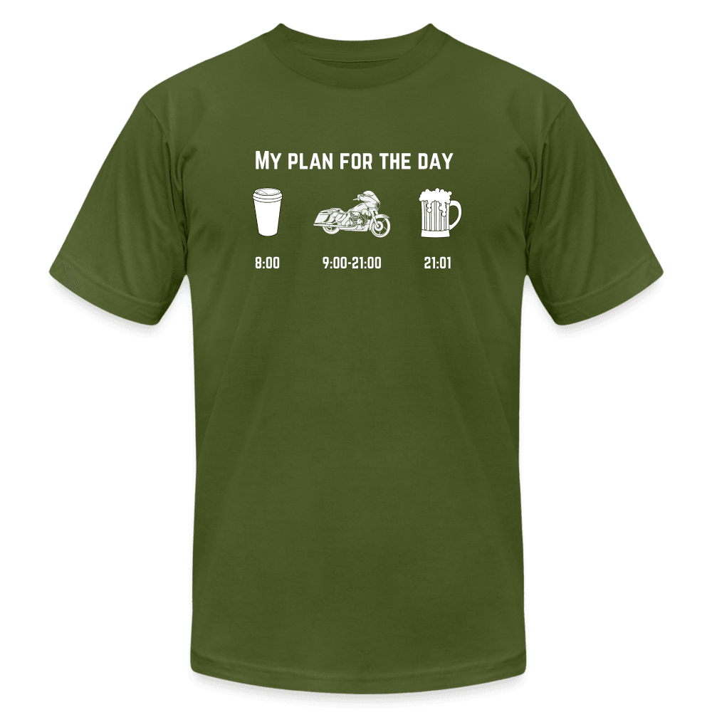 Plan for the Day T-Shirt - olive