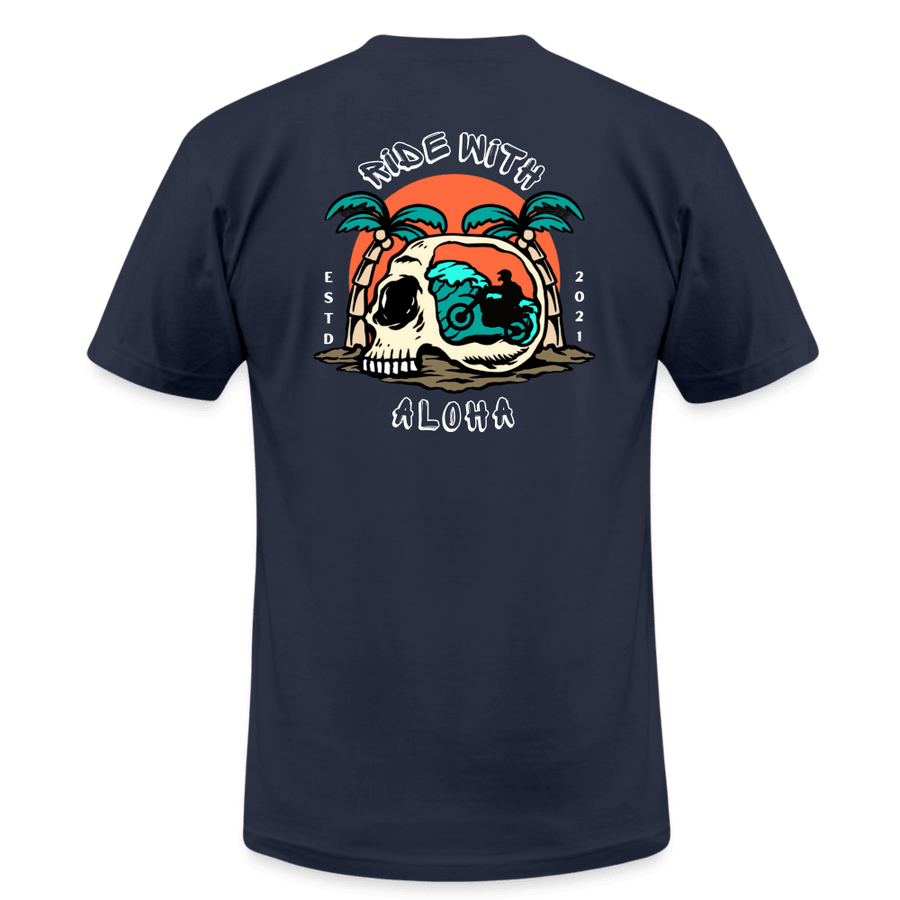 Ride Aloha T-Shirt - navy