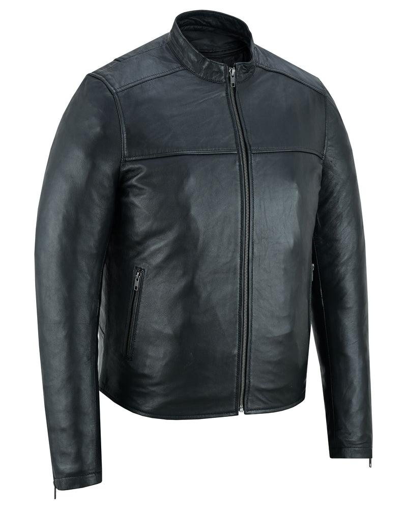 Wanton Men's Fashion Leather Jacket - Wind Angels