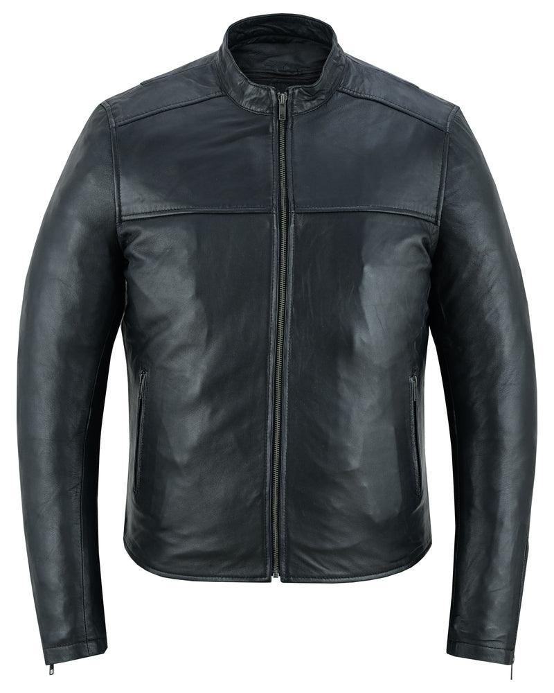 Wanton Men's Fashion Leather Jacket - Wind Angels