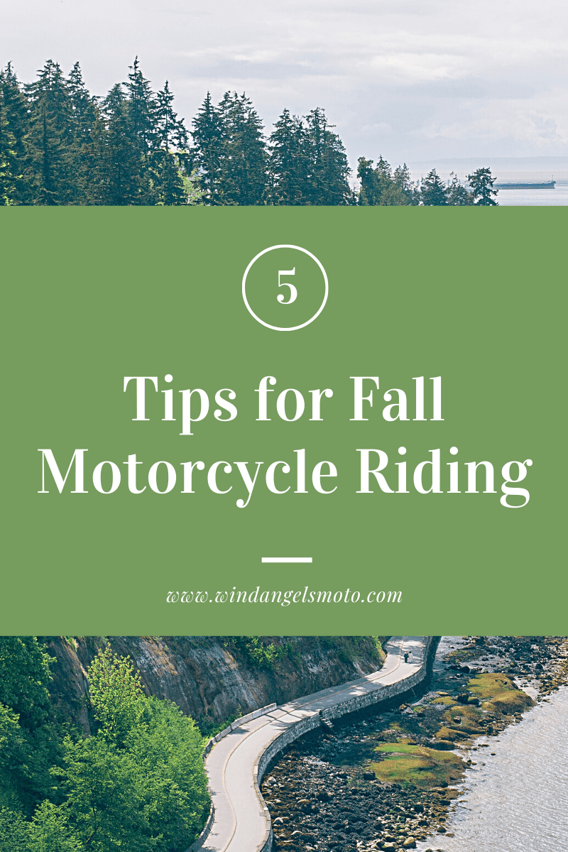 5 Tips For Fall Motorcycle Riding - Wind Angels
