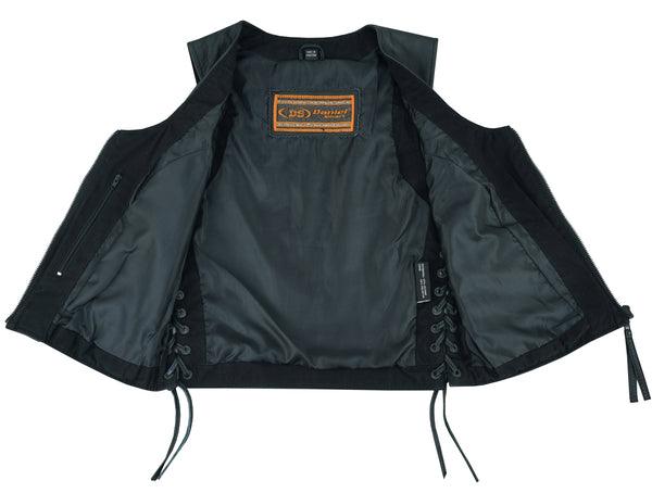 DS241 Women's Lightweight Vest with Rivets Detailing - Wind Angels
