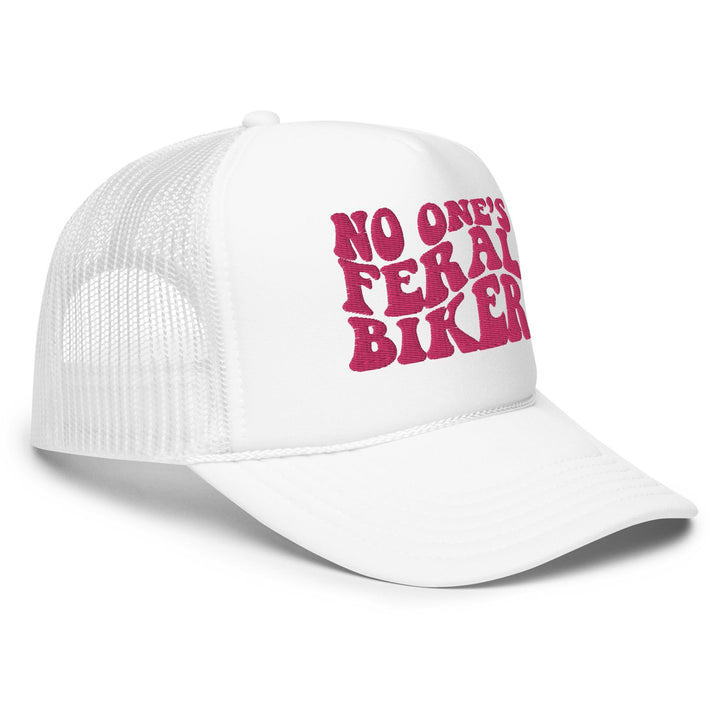 No One's Feral Biker Foam Trucker Hat