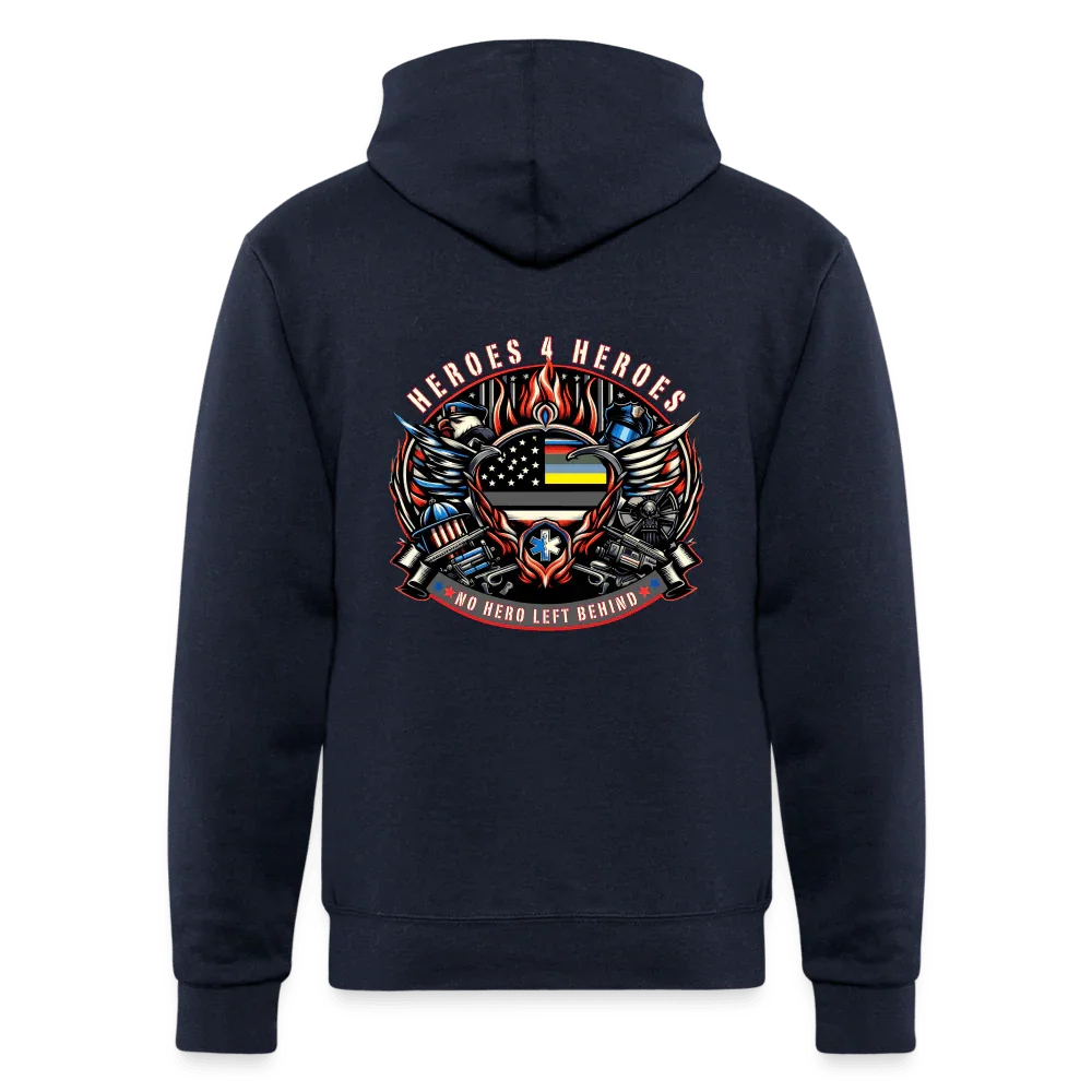 Fire Hero Hoodie - navy
