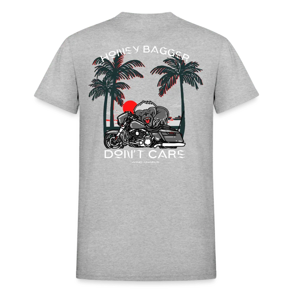 Honey Bagger T-Shirt - heather gray