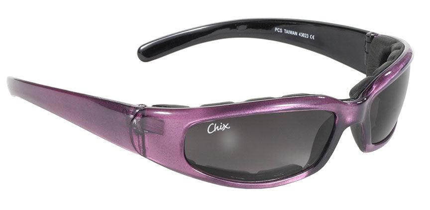 43023 Rally Wrap Padded Blk Frame/Purple Pearl/Gry Fade - Wind Angels