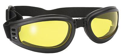 45212 Nomad Goggle Black Frame- Yellow Lens - Wind Angels