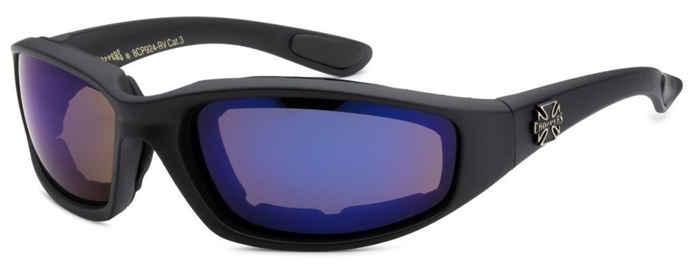 8CP924-RV Choppers Foam Padded Sunglasses - Assorted - Sold by the Do - Wind Angels