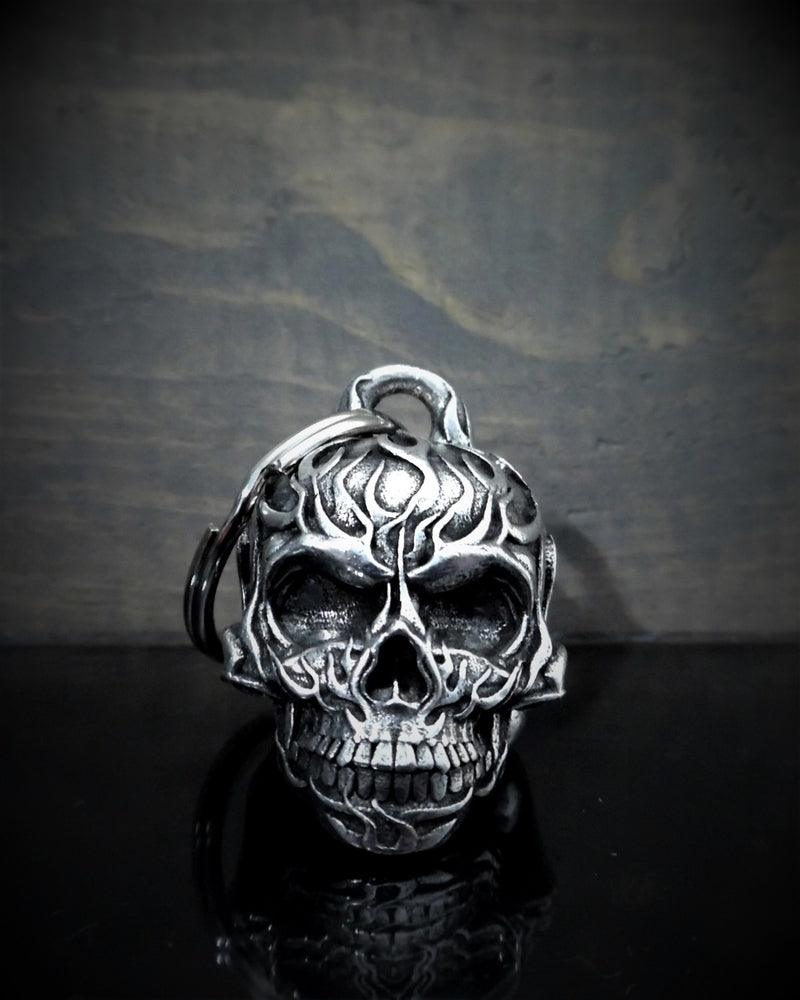 BB-53 Flame Skull Bell - Wind Angels