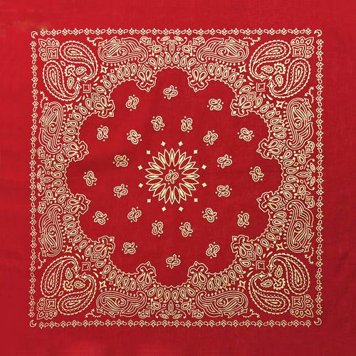 BD2519 Red Metalic Paisley - Wind Angels