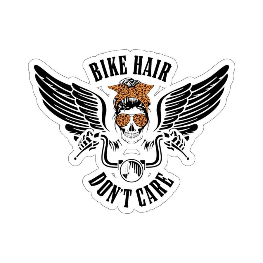 Bike Hair Behind Bars Decal - Wind Angels