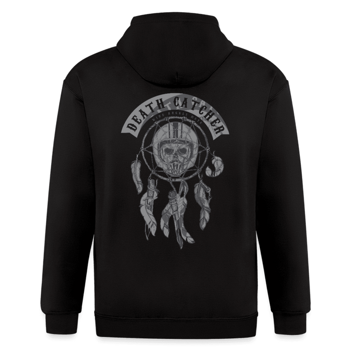 Death Catcher Zip Hoodie - black