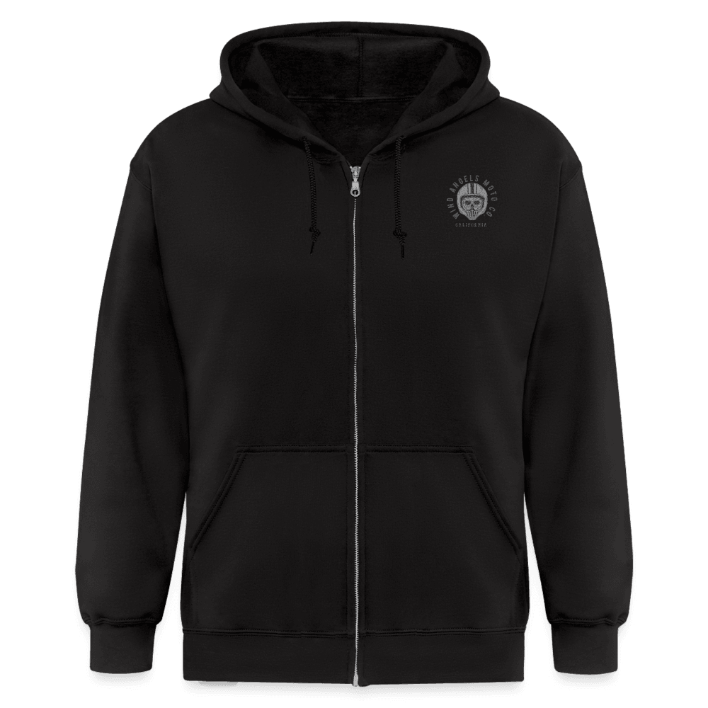 Death Catcher Zip Hoodie - black