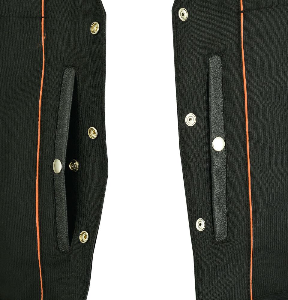 DS125 Men's Single Back Panel Concealed Carry Vest (Buffalo Nickel He - Wind Angels