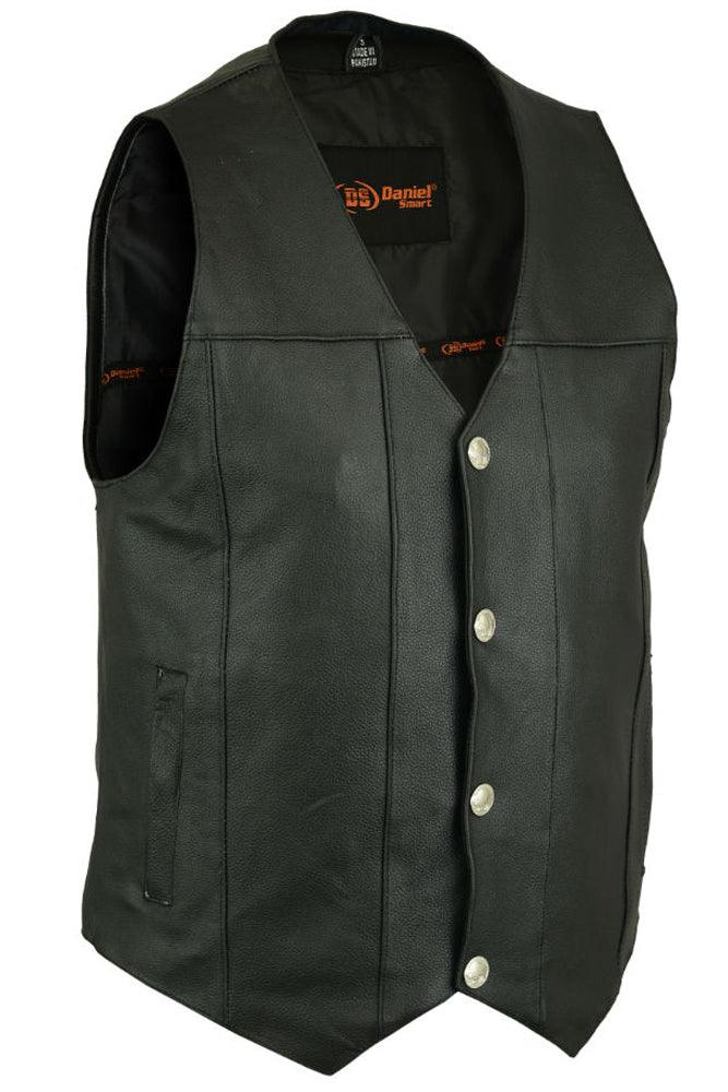 DS141 Men's Single Back Panel Concealed Carry Vest (Buffalo Nickel He - Wind Angels