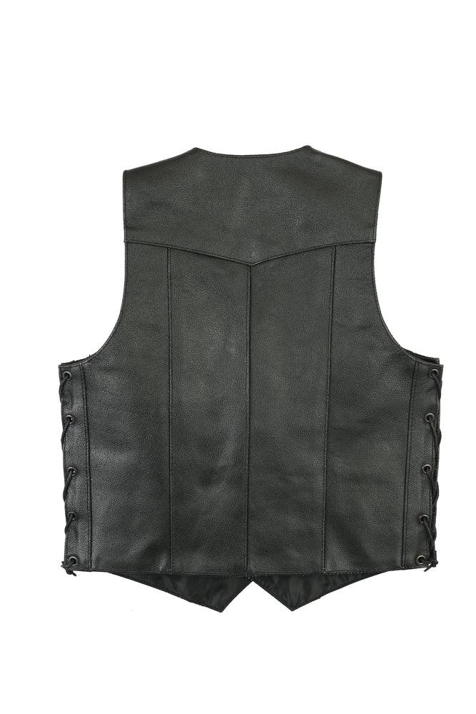 DS1726 Kids Traditional Style Side Lace Vest - Wind Angels