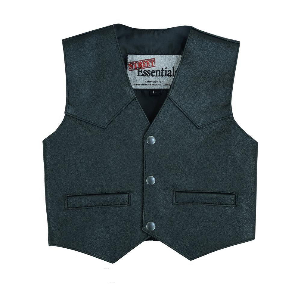 DS1744 Toddler Traditional Style Plain Side Vest - Wind Angels