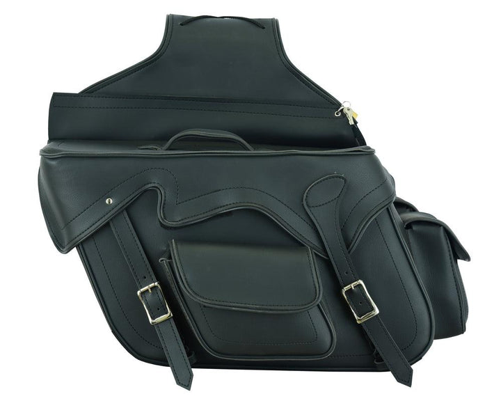 DS322 Two Strap Saddle Bag - Wind Angels