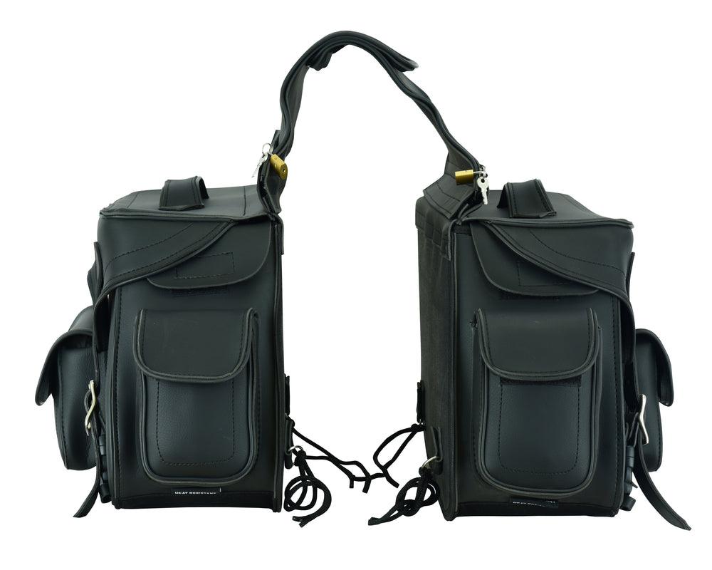 DS322 Two Strap Saddle Bag - Wind Angels