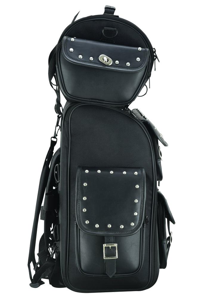 DS386 Updated Touring Back Pack With Studs - Wind Angels