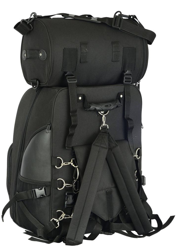 DS393 Updated Touring Sissy Bar Bag - Wind Angels