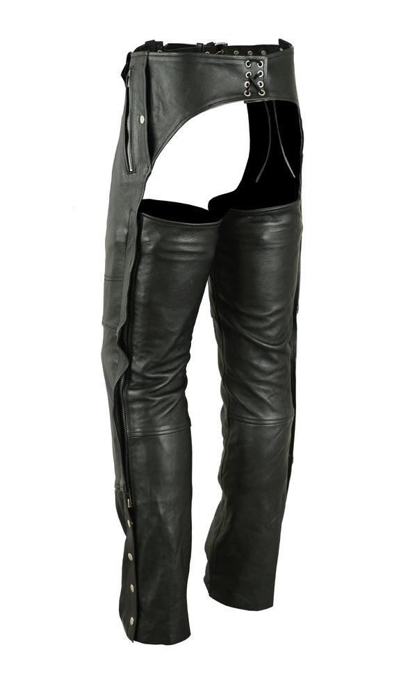 DS405  Unisex Double Deep Pocket Thermal Lined Chaps - Wind Angels