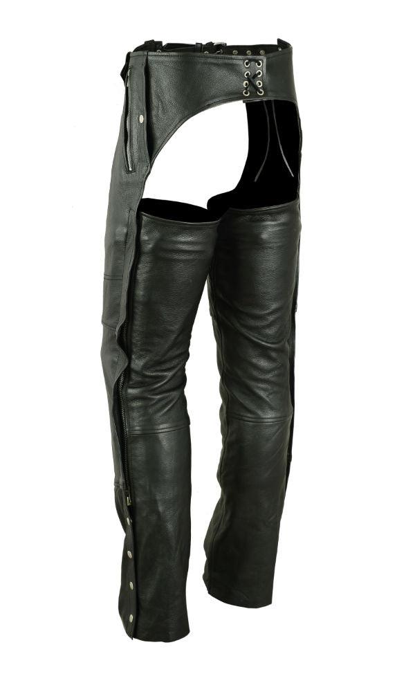 DS478 Unisex Double Deep Pocket Thermal Lined Chaps - Wind Angels