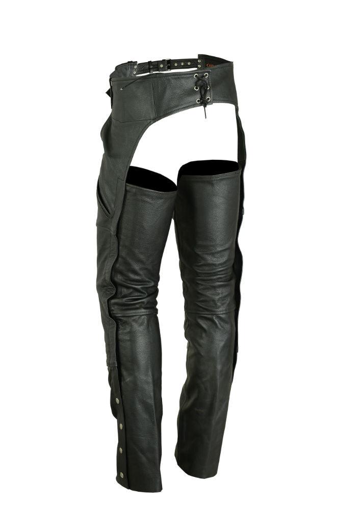 DS488 Unisex Deep Pocket Thermal Lined Chaps - Wind Angels