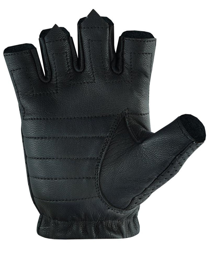 DS5 Women's Tough Perforated Fingerless Glove - Wind Angels