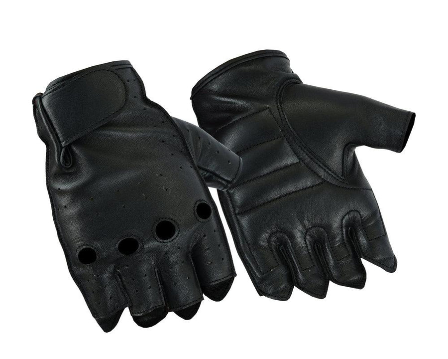 DS66 Men's Advance Deer Skin Fingerless Gloves - Wind Angels