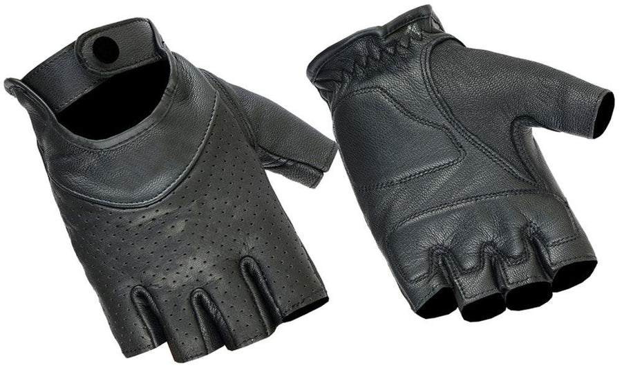 DS8    Women's Perforated Fingerless Glove - Wind Angels