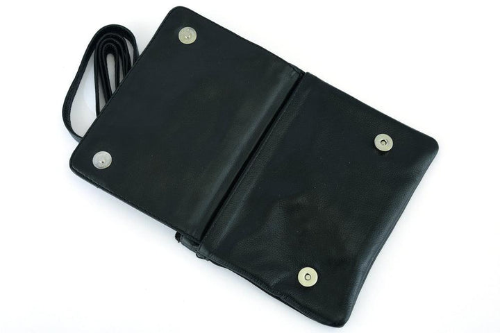 DS8585 Leather Belt Bag - Large - Wind Angels