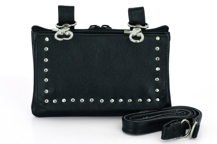 DS8586 Leather Belt Bag - Small - Wind Angels