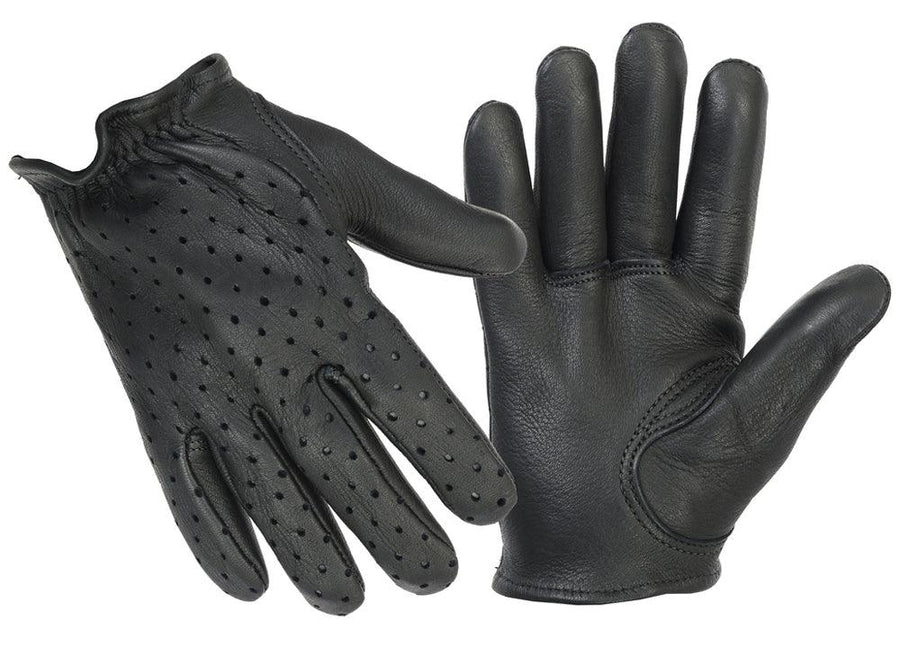 DS89PF Perforated Police Style Glove - Wind Angels