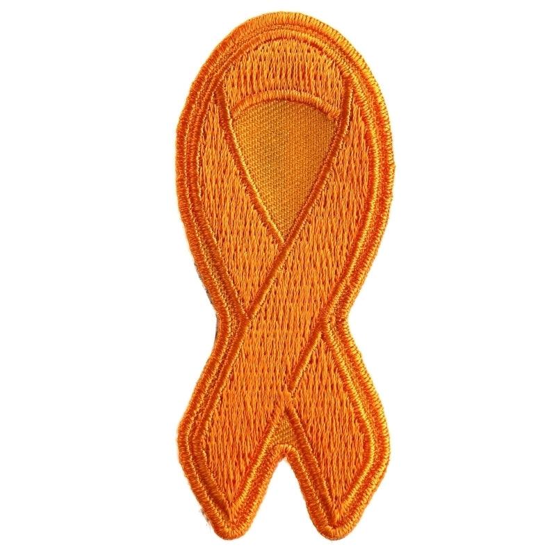 P3777 Orange Leukemia Awareness Ribbon Patch - Wind Angels