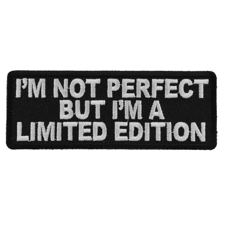 P5342 I'm Not Perfect But I'm A Limited Edition Iron on Morale Patch - Wind Angels