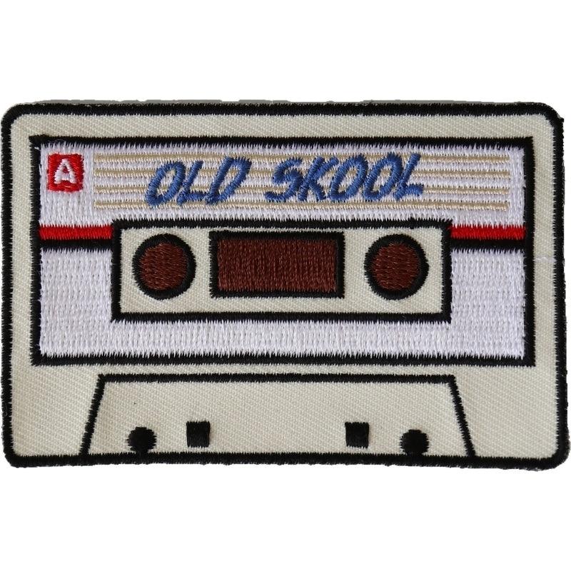 P5946 Old Skool Radio Cassette Novelty Iron on Patch - Wind Angels