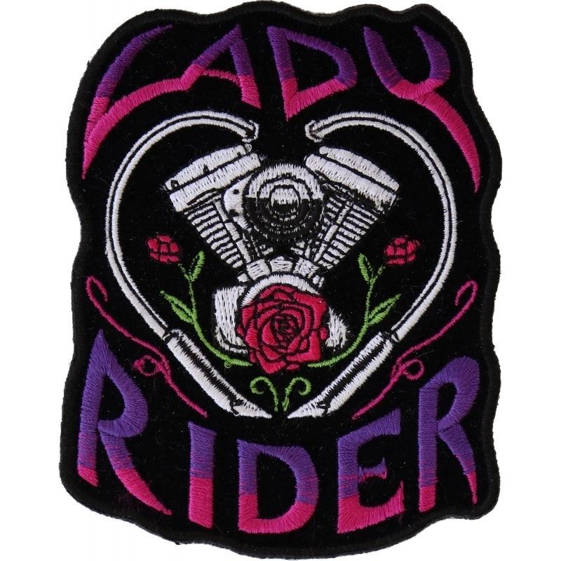 P6020 Lady Rider Path with Engine Roses - Wind Angels