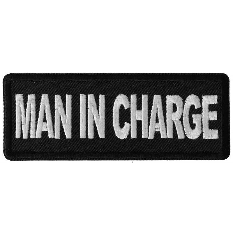 P6284 Man in Charge Patch - Wind Angels