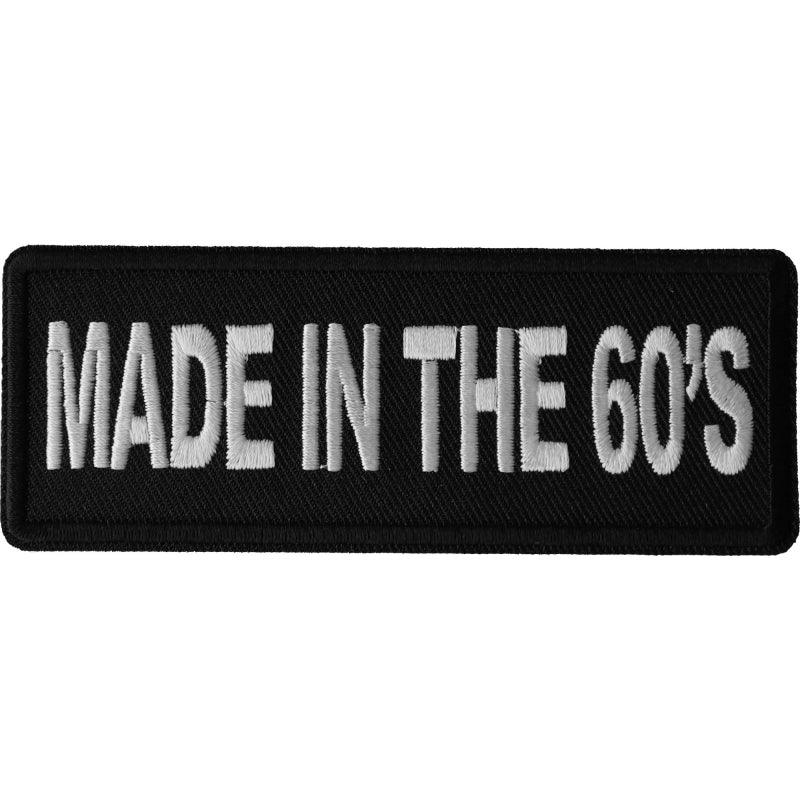 P6674 Made in the 60s Novelty Iron on Patch - Wind Angels