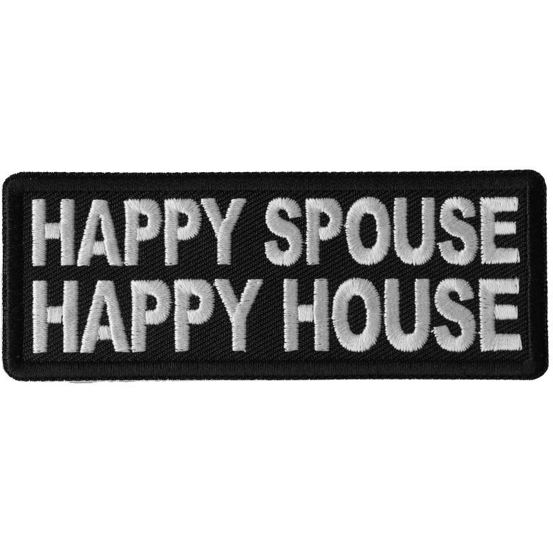 P6695 Happy Spouse Happy House Patch - Wind Angels