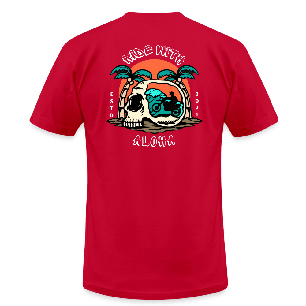 Ride Aloha T-Shirt - red