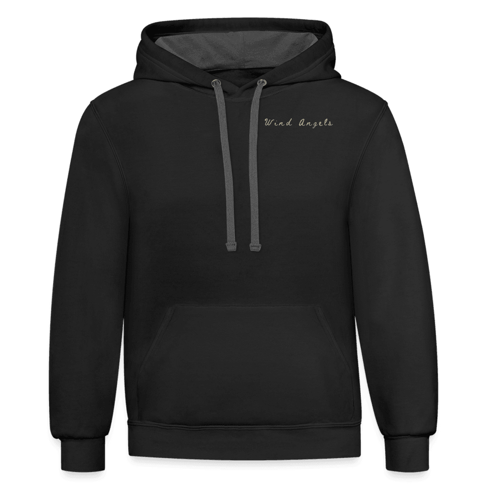 Too Stubborn To Die Hoodie - black/asphalt