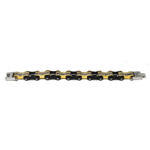 VJ1113 Two Tone Black/Gold W/White Crystal Centers - Wind Angels