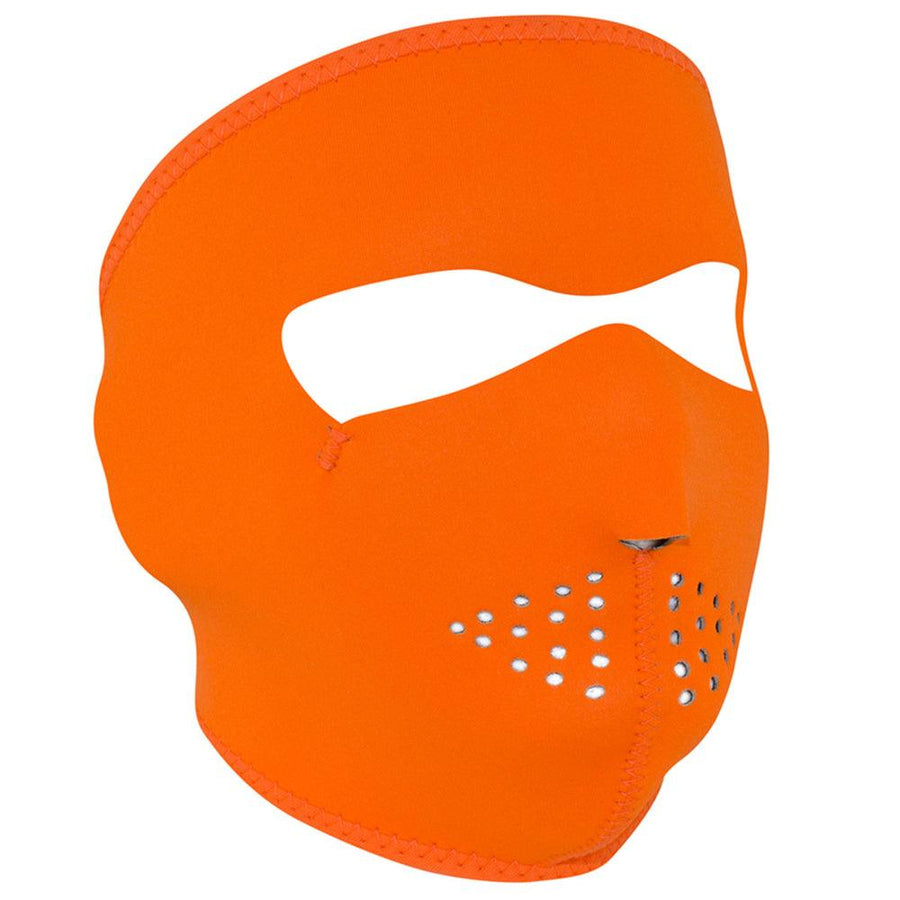 WNFM142 ZAN® Full Mask- Neoprene- High-Visibility Orange - Wind Angels