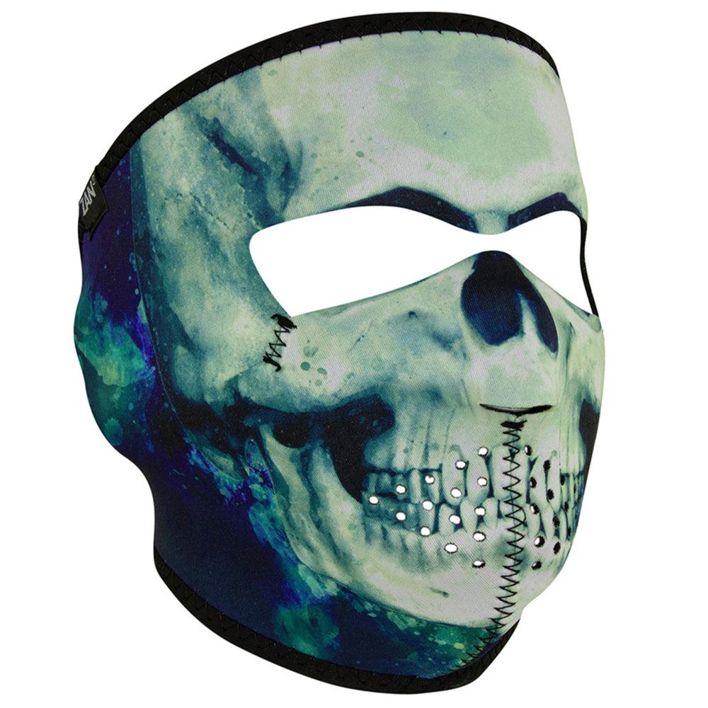 WNFM414 ZAN® Full Mask- Neoprene- Paint Skull - Wind Angels